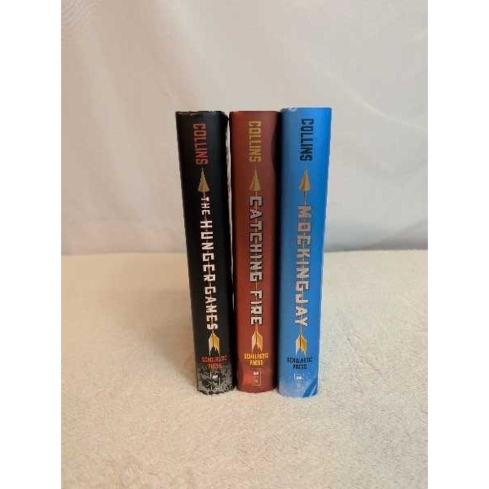 Suzanne Collins The Hunger Games Trilogy Set First Edition Hardcover Books 1 2 3